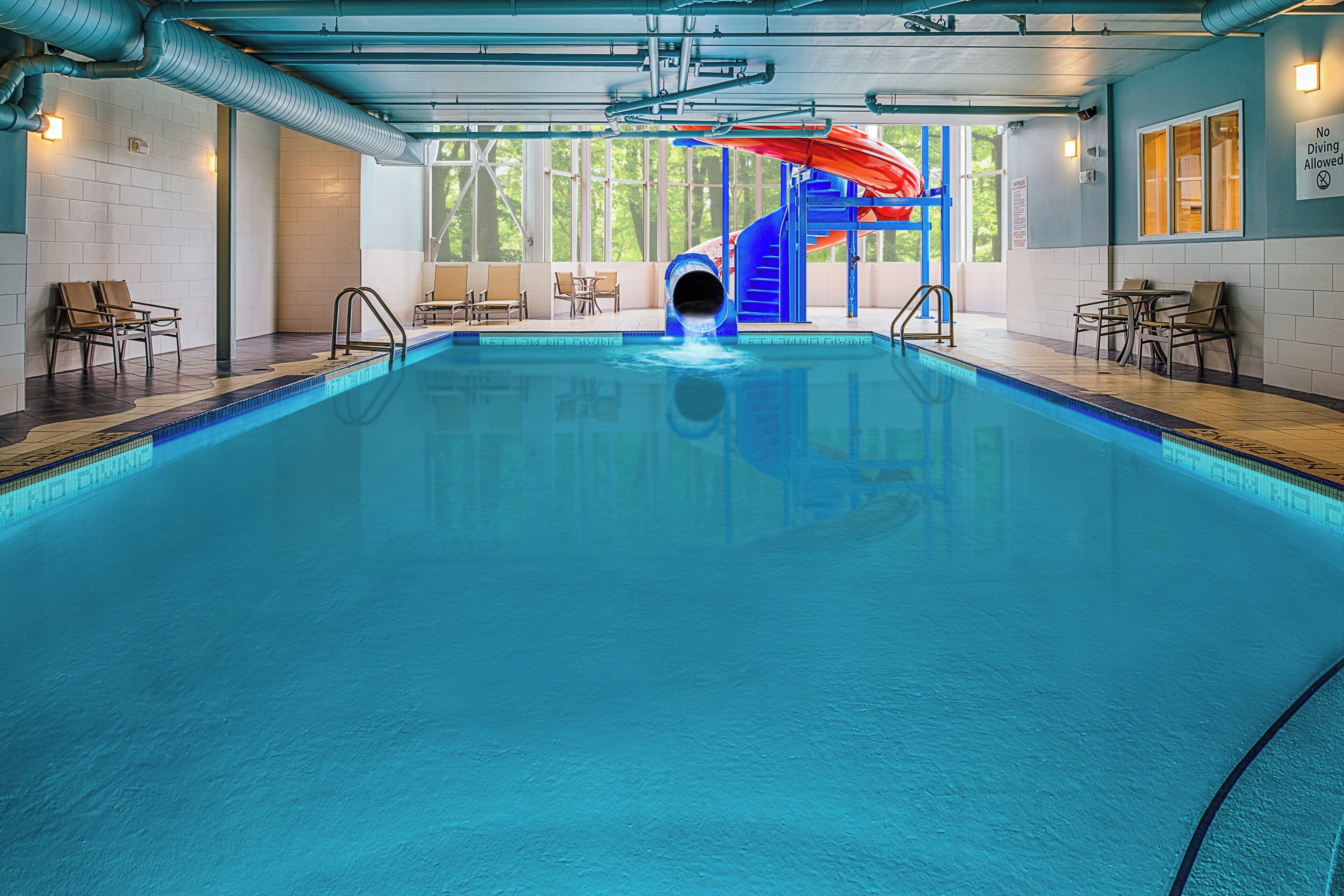 Una piscina techada