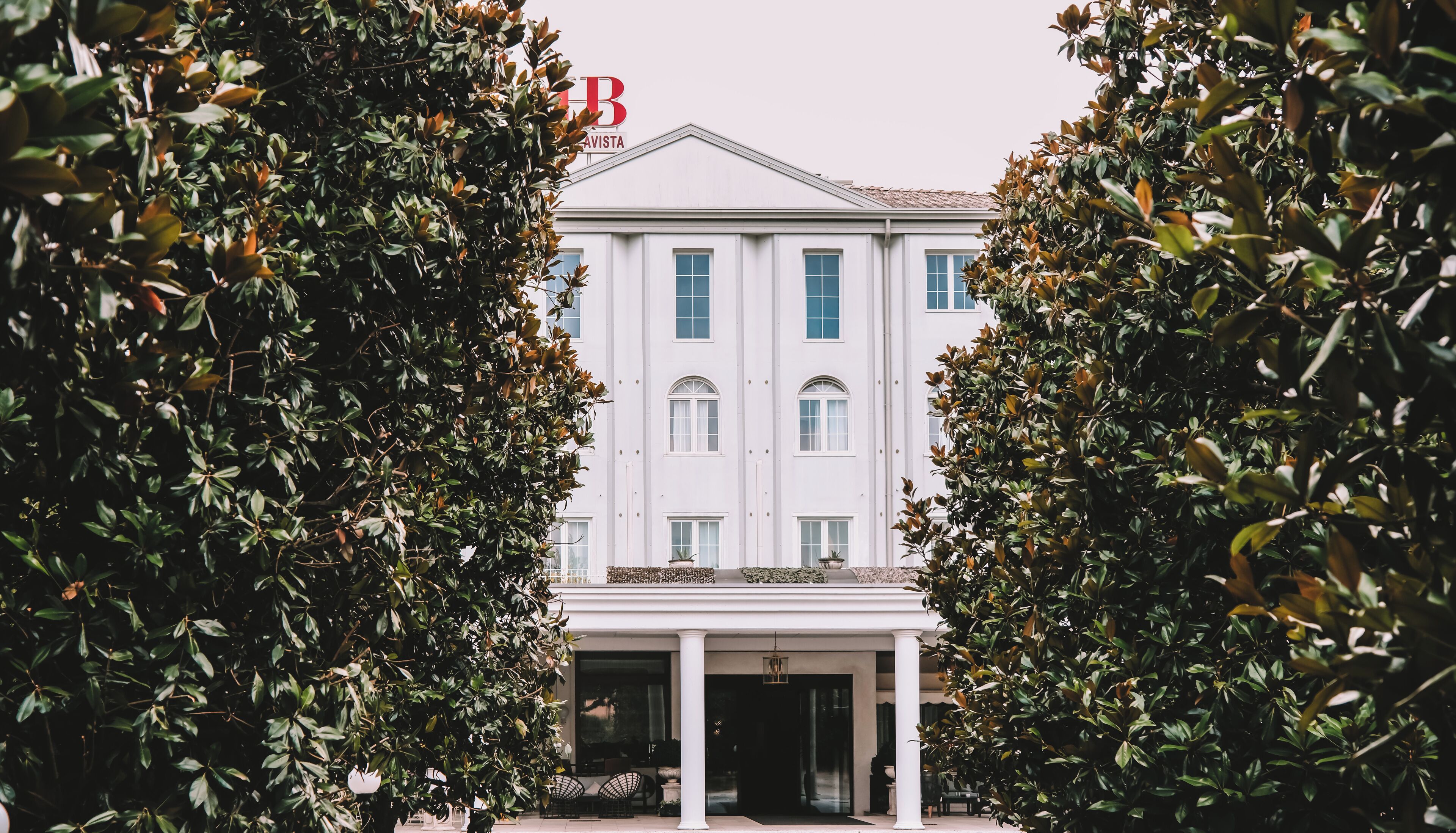 Fassade der Unterkunft