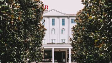 Fassade der Unterkunft