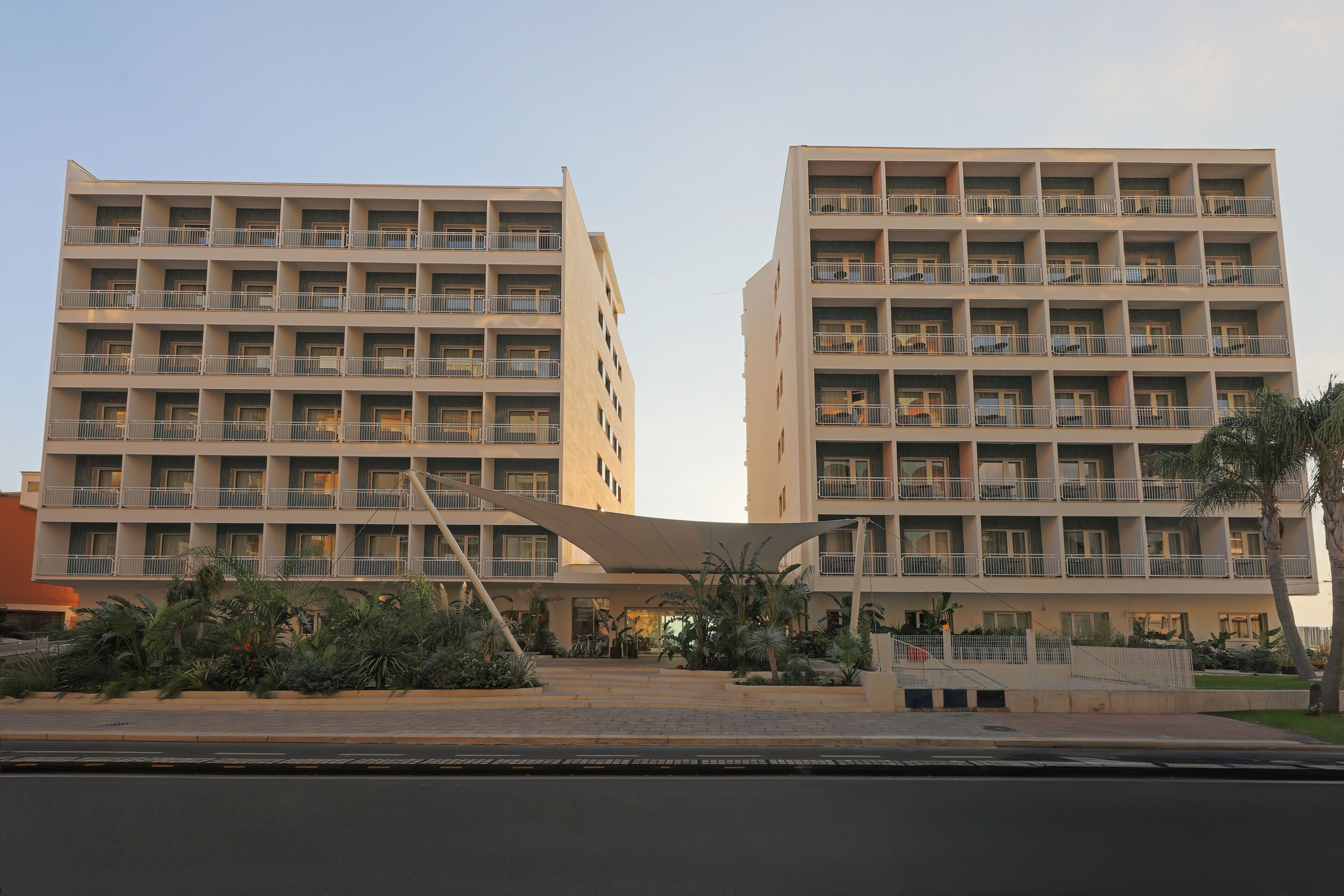 Façade de l’hébergement