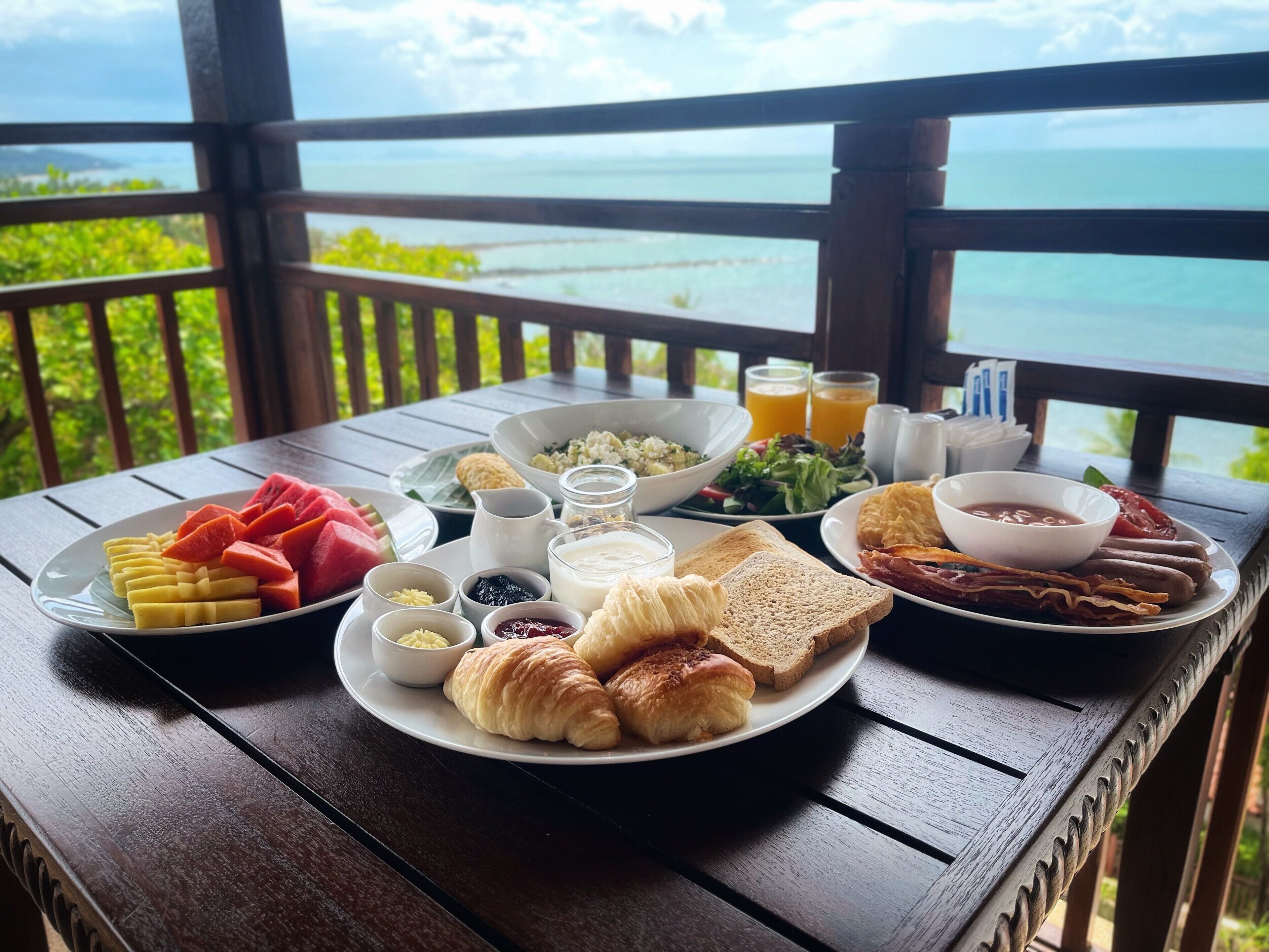 Sea View Villa | Servicio de comidas en la habitación