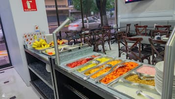 Daily buffet breakfast (USD 8 per person)