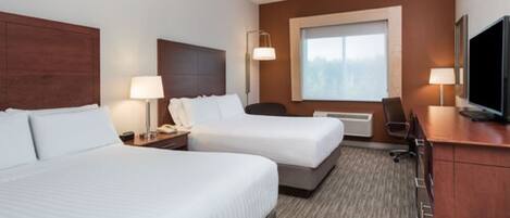 In-room safe, desk, iron/ironing board, free cribs/infant beds