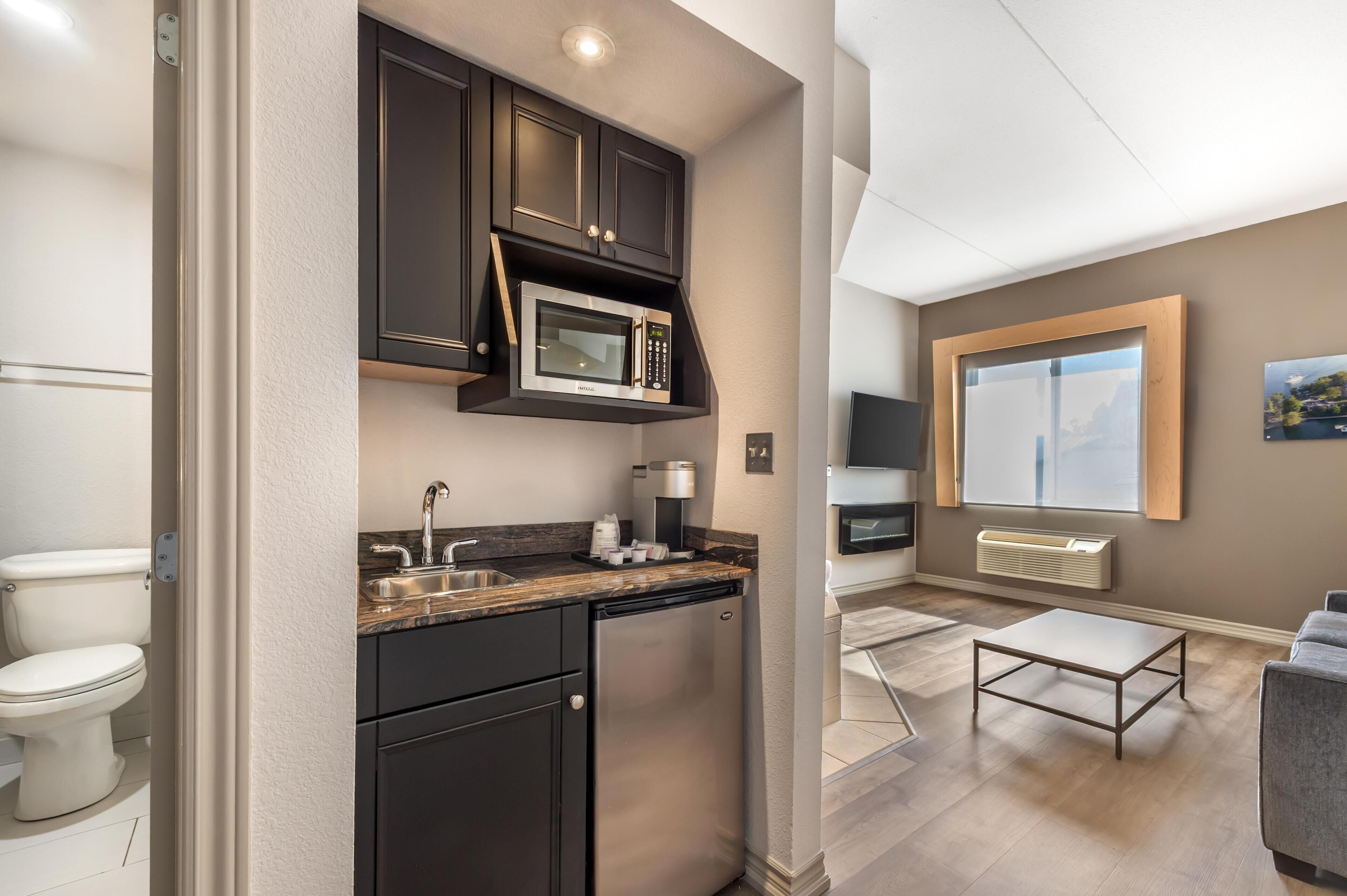Suite, 1 King-Bett, barrierefrei, Whirlpool (with Sofabed)