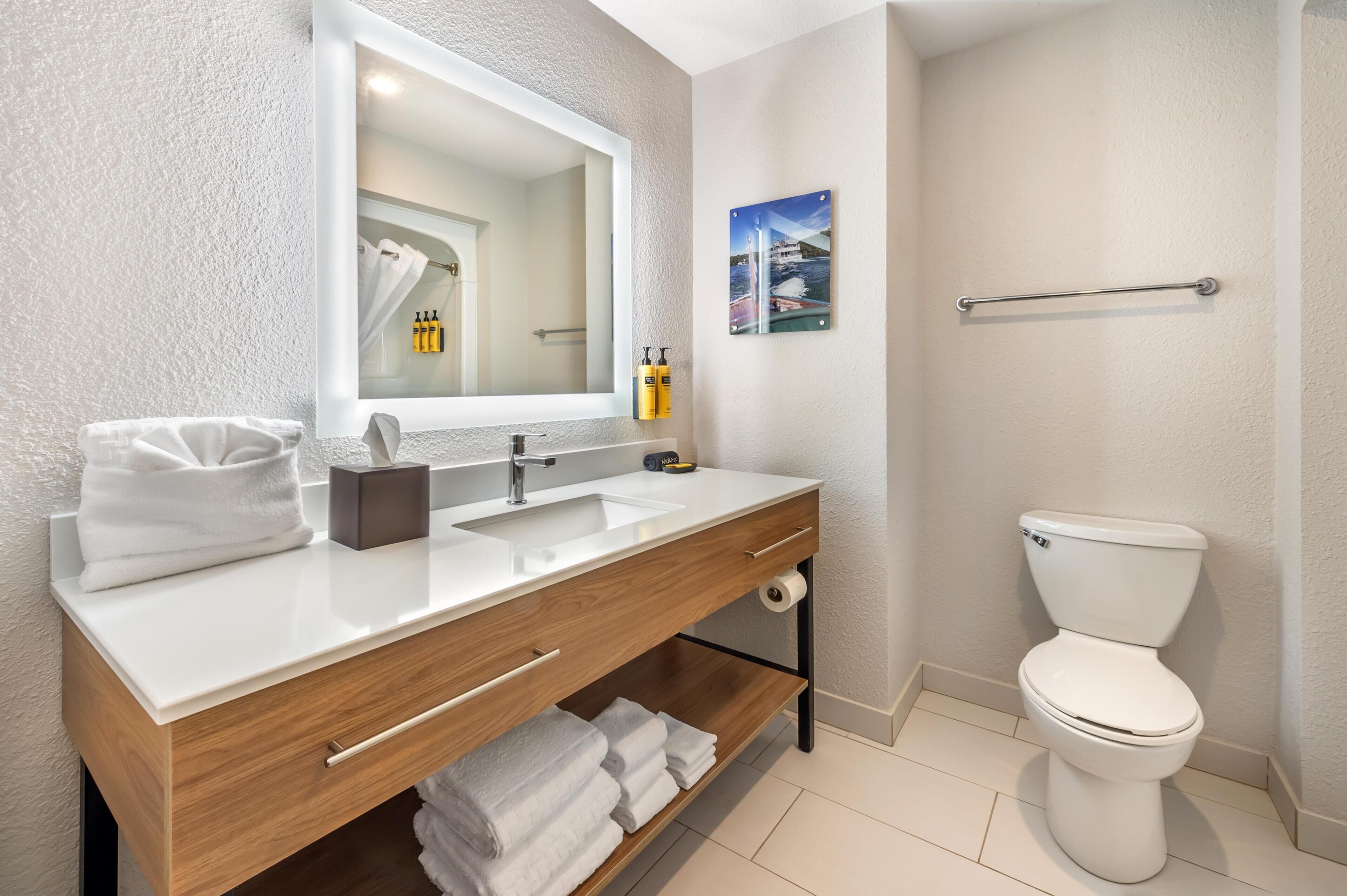 Familien-Suite, Mehrere Betten, Nichtraucher, Kamin (with Sofabed) | Badezimmer