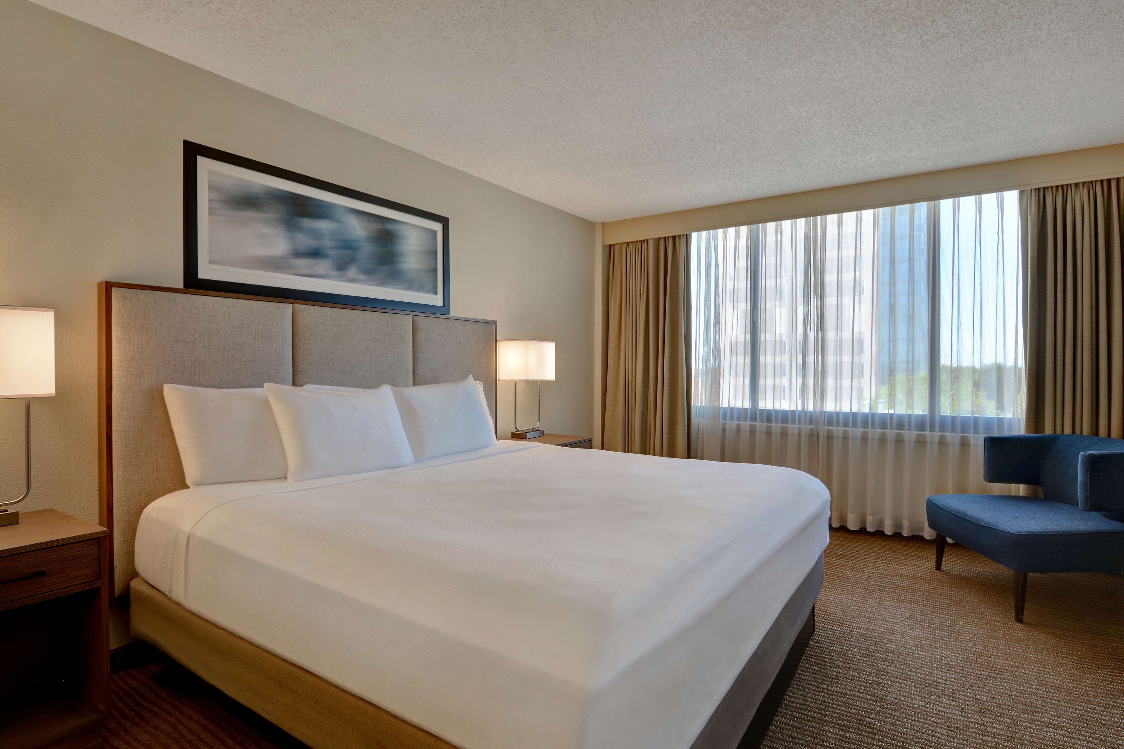 In-room safe, soundproofing, iron/ironing board, cribs (free)