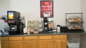 Free daily continental breakfast