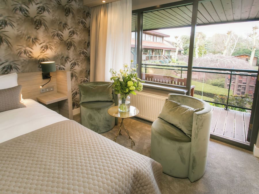 Comfort Room with double bed | View from property