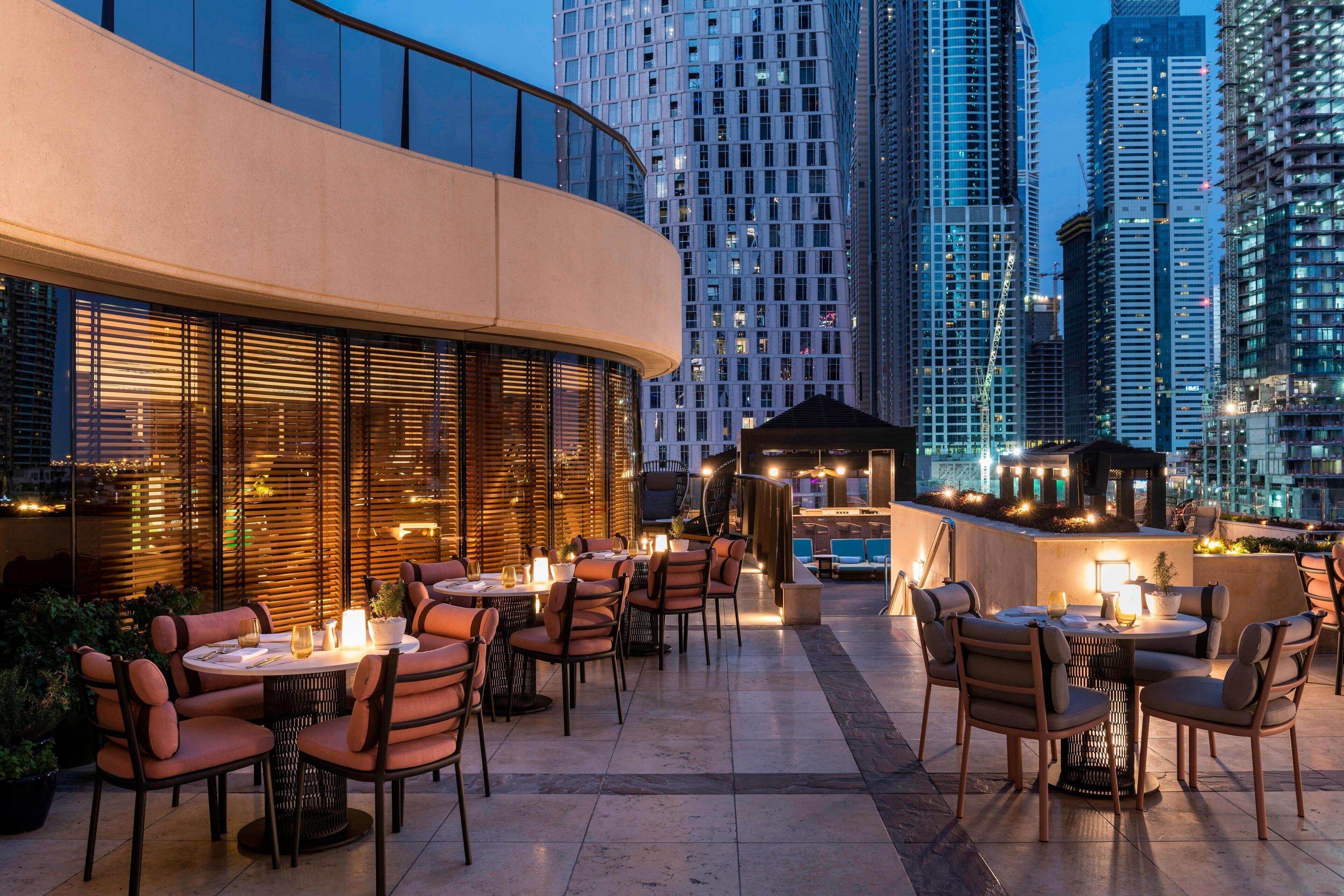 dinner served, asian cuisine, sea views