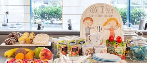 Daily buffet breakfast for a fee