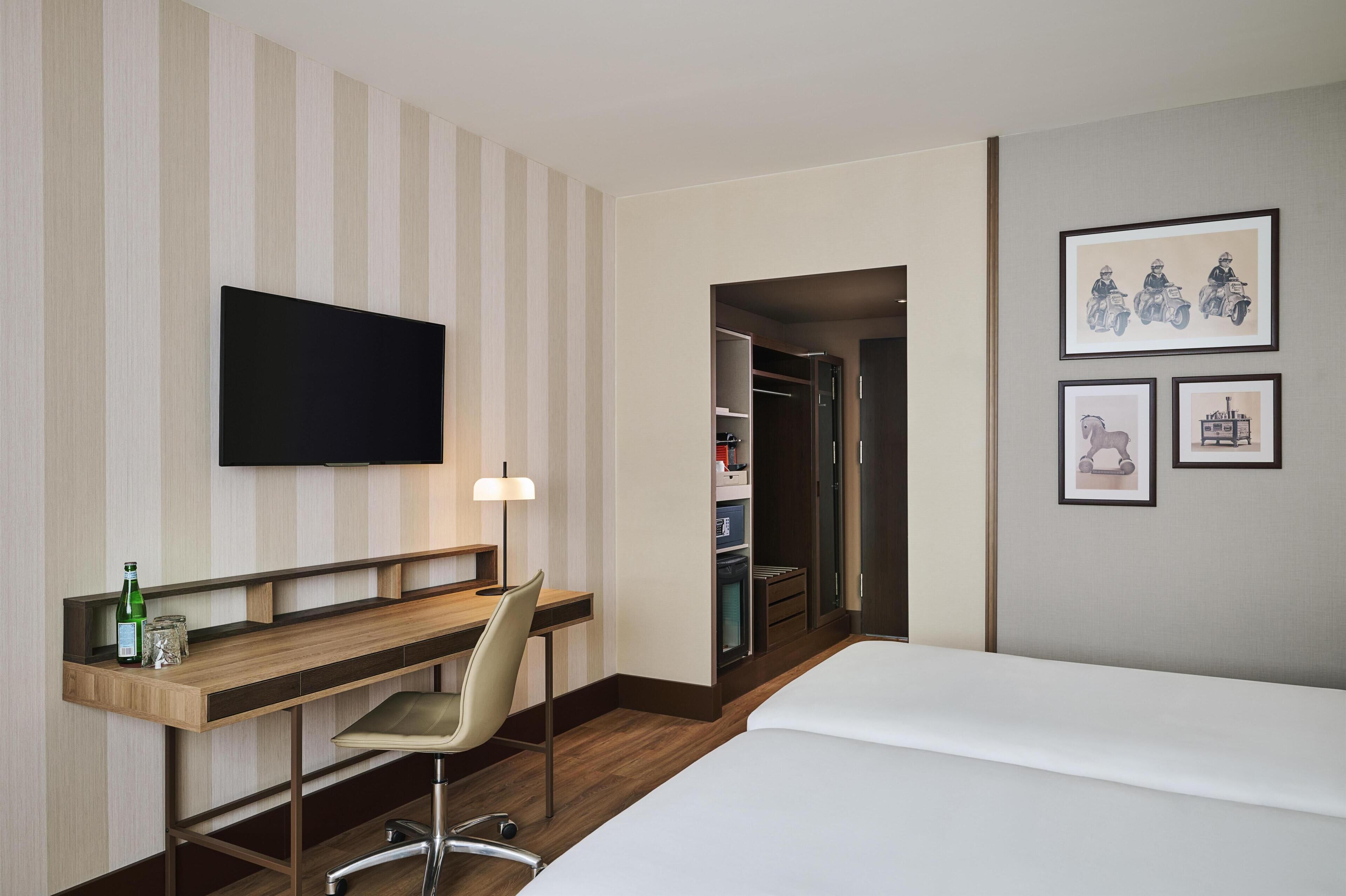Hochwertige Bettwaren, Pillowtop-Betten, Minibar, Zimmersafe
