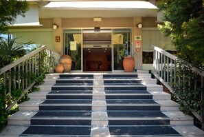 Entrée de l’hébergement