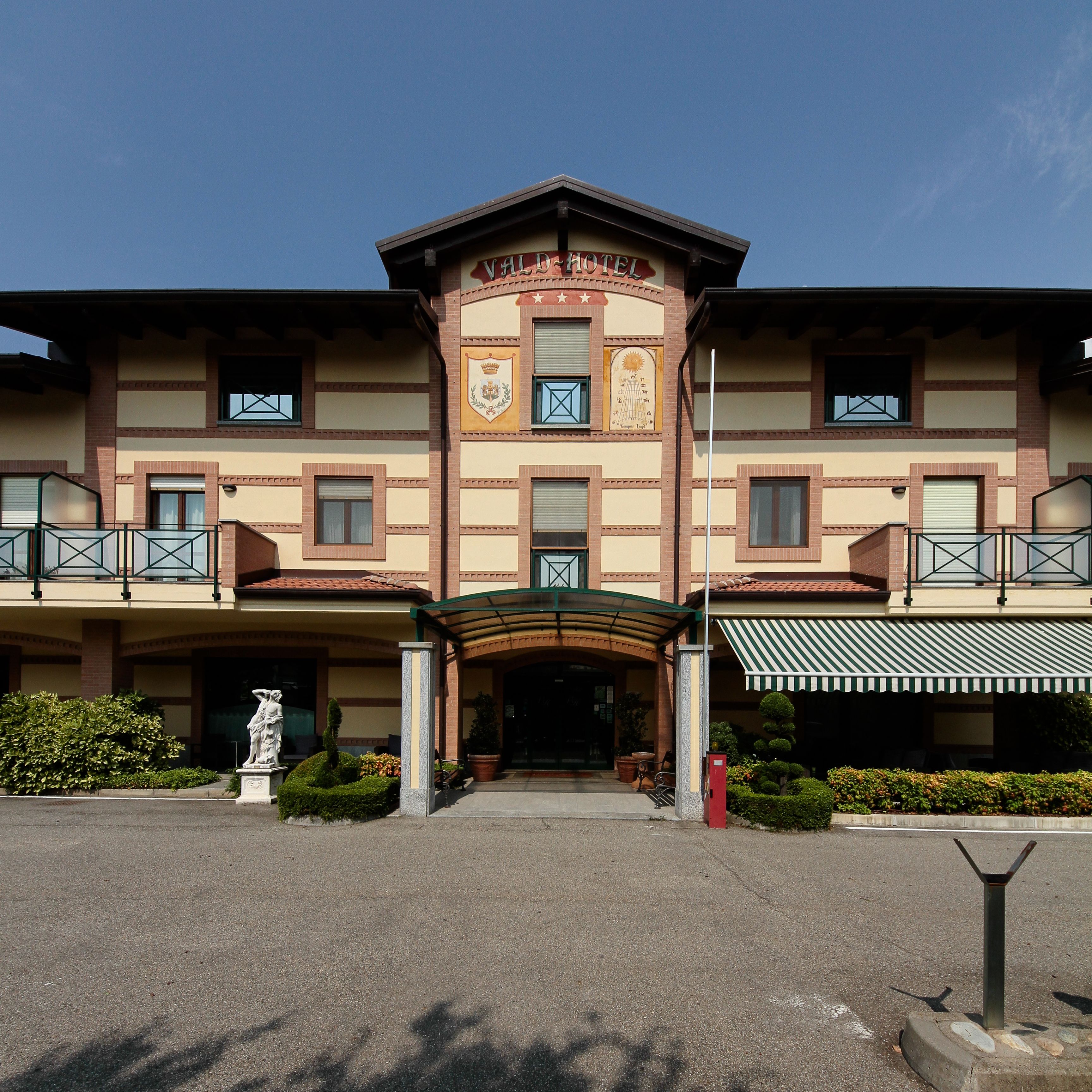 Façade de l’hébergement