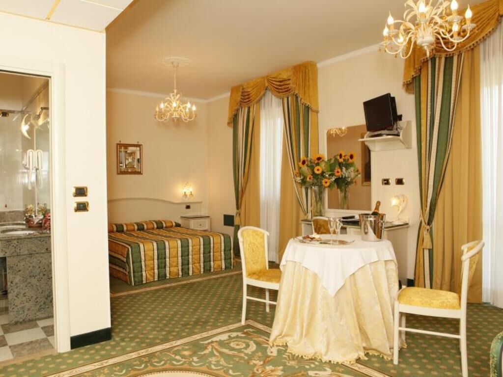 In-room safe, desk, laptop workspace, blackout curtains