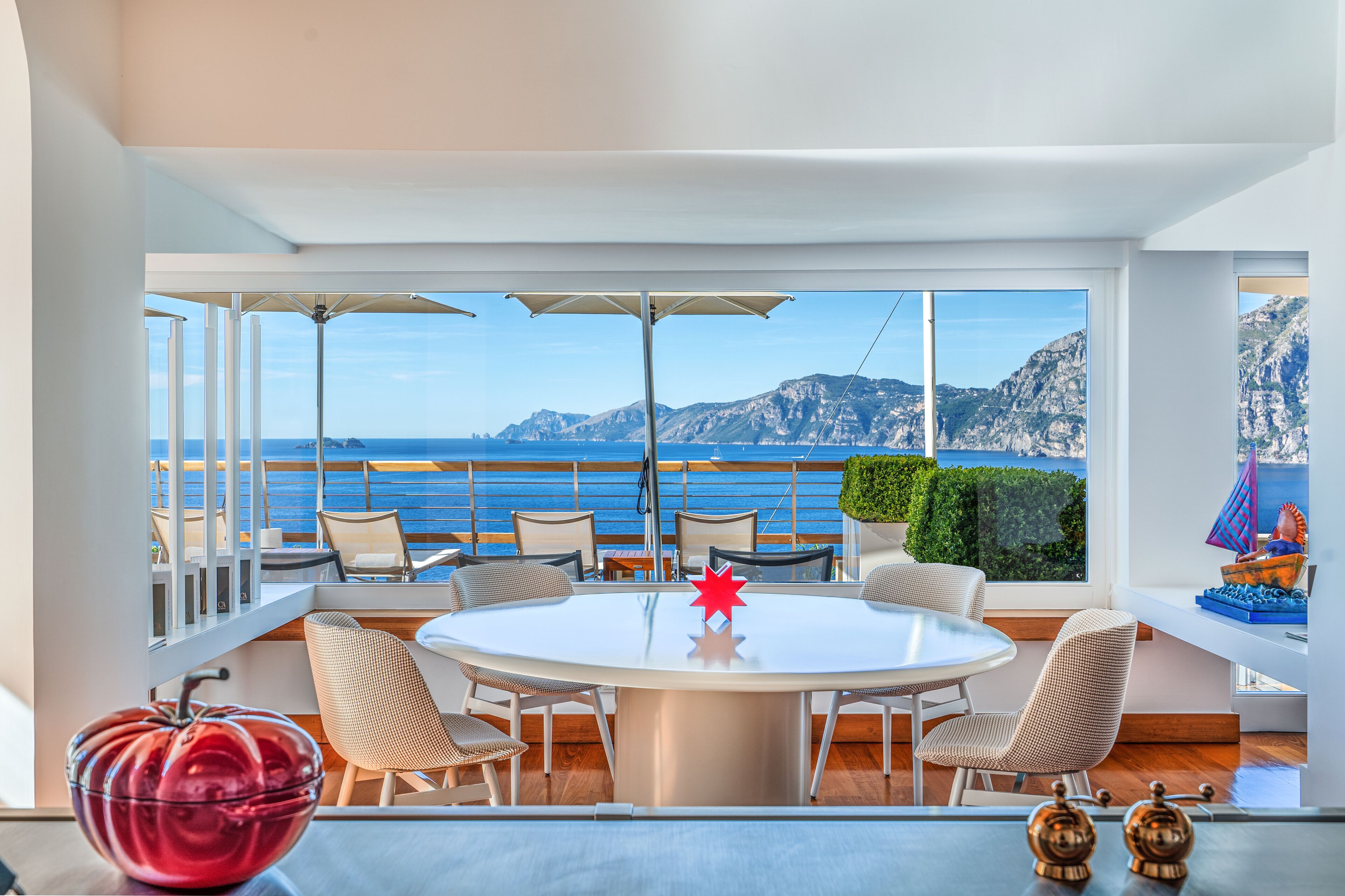 2 Restaurants, Frühstück