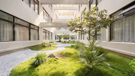 Terraza o patio. Dorsett Wuhan