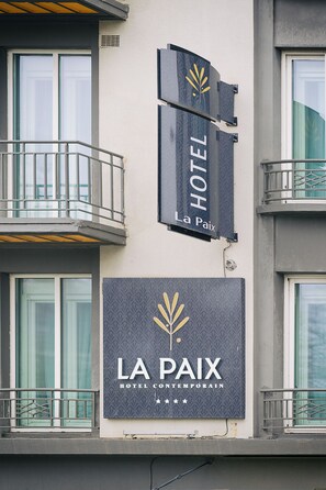 Façade de l’hébergement