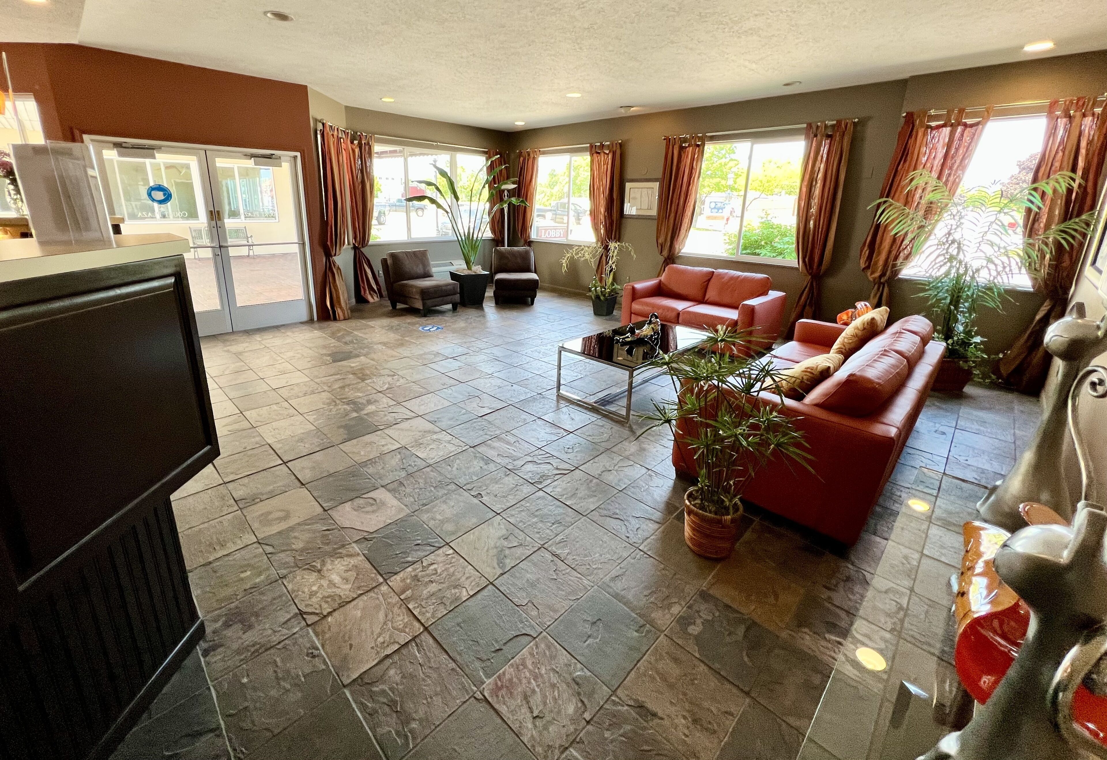 Lobby sitting area