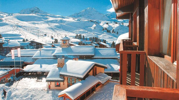 Studio | Balcony view - Résidence Le Cassiopée (La Plagne-Tarentaise)