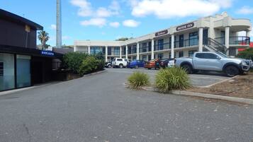 Majoituspaikan julkisivu