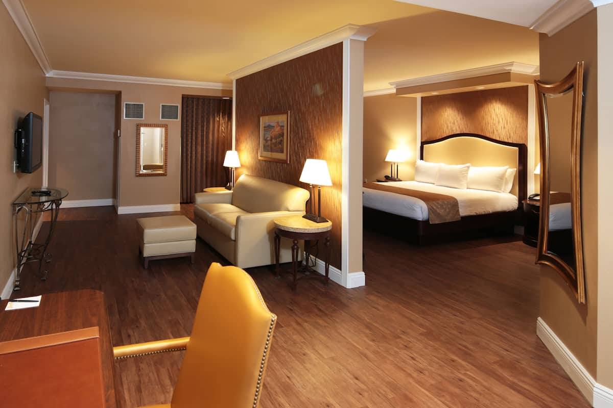 1 habitación y ropa de cama de alta calidad
