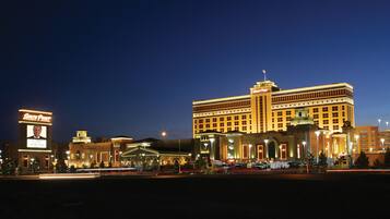 Front of property – evening/night