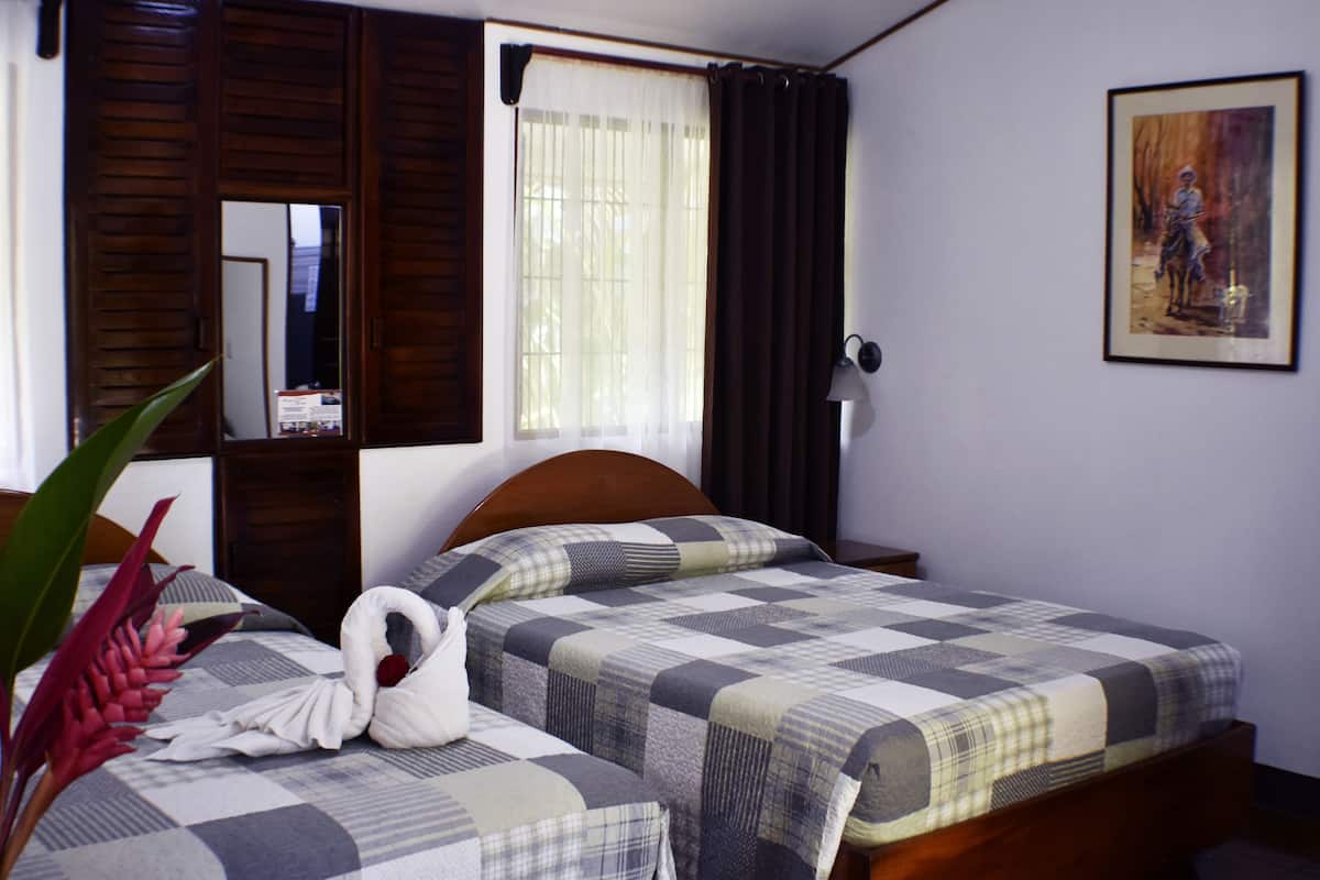 Standard Double Room, 2 Double Beds | In-room safe, desk, laptop workspace, WiFi (free)