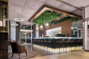 Sala de estar en el lobby