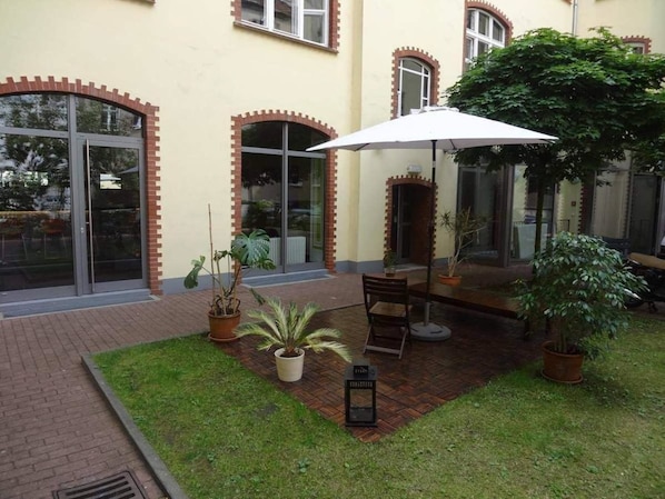 Blick auf den Innenhof