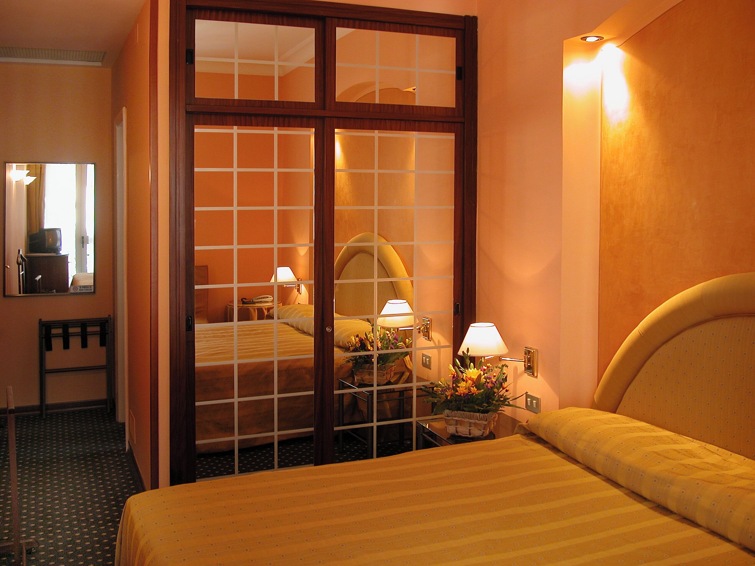 Down comforters, minibar, in-room safe, desk