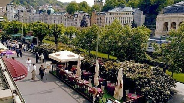 City view - EA Hotel Esplanade (Karlovy Vary)