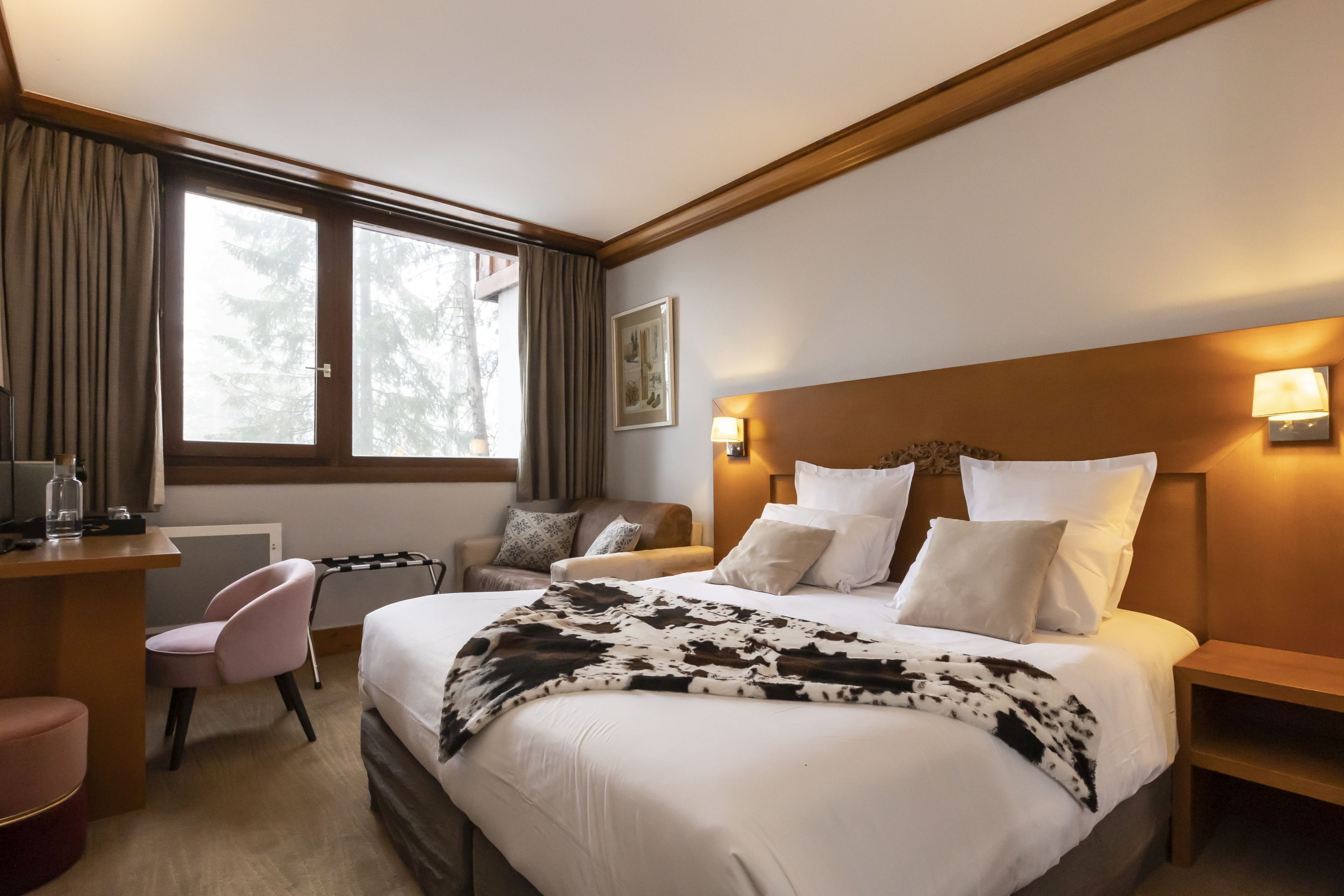 Caja de seguridad en la habitación, cortinas blackout y cunas gratuitas 