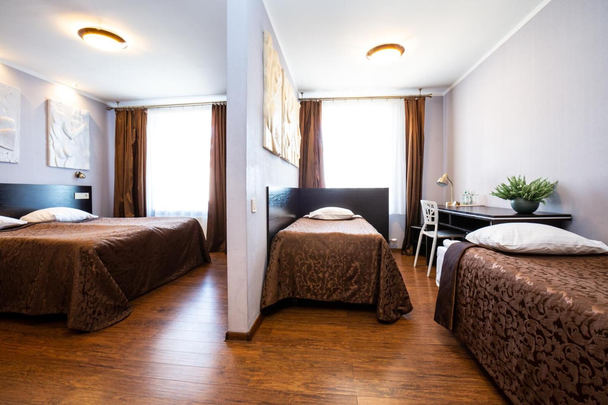 premium bedding, desk, iron/ironing board, cots/infant beds