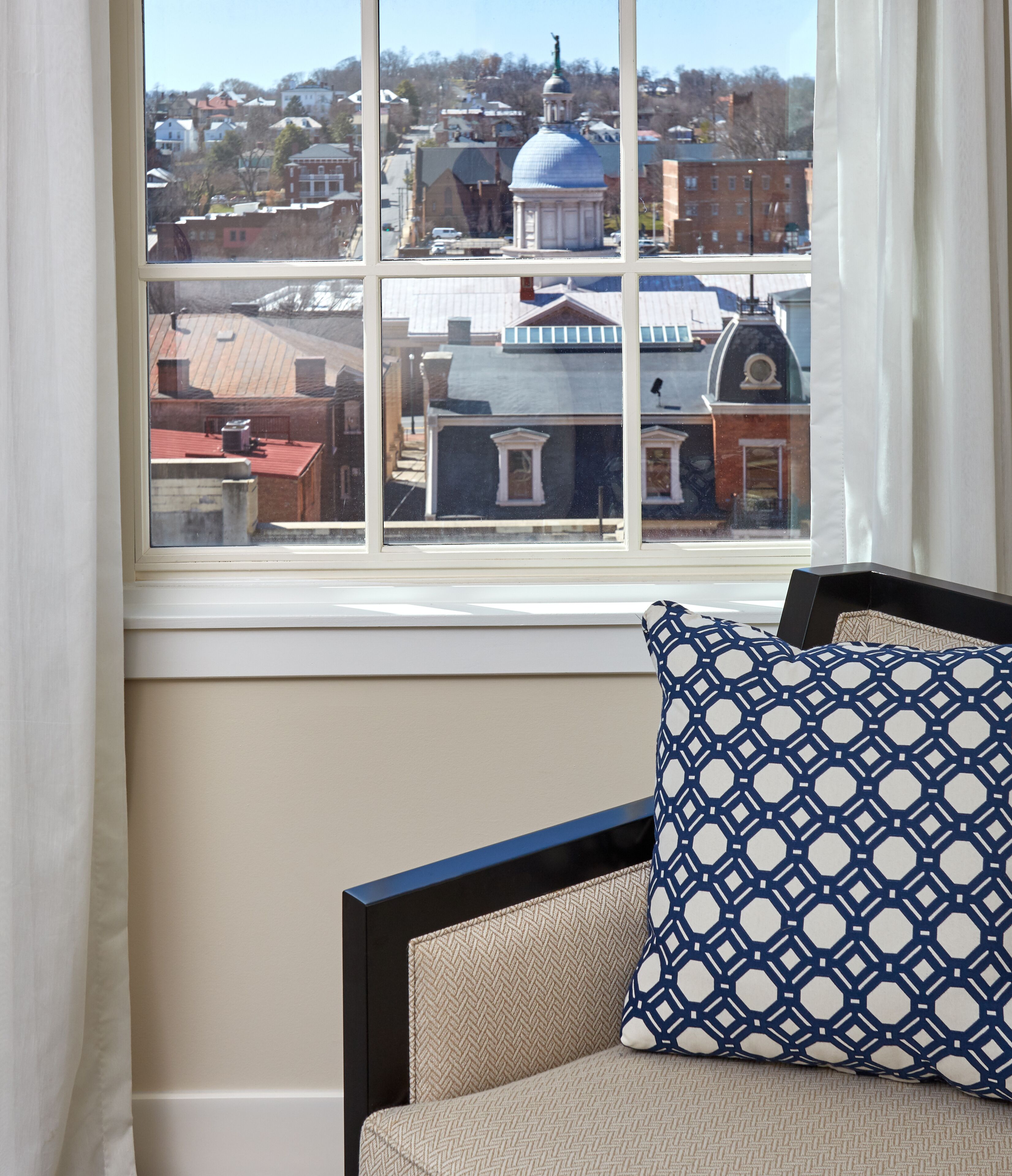 premium bedding, iron/ironing board, free wifi, bed sheets