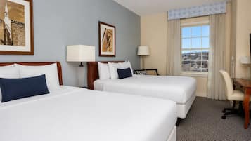 Premium bedding, pillowtop beds, iron/ironing board, WiFi (free)