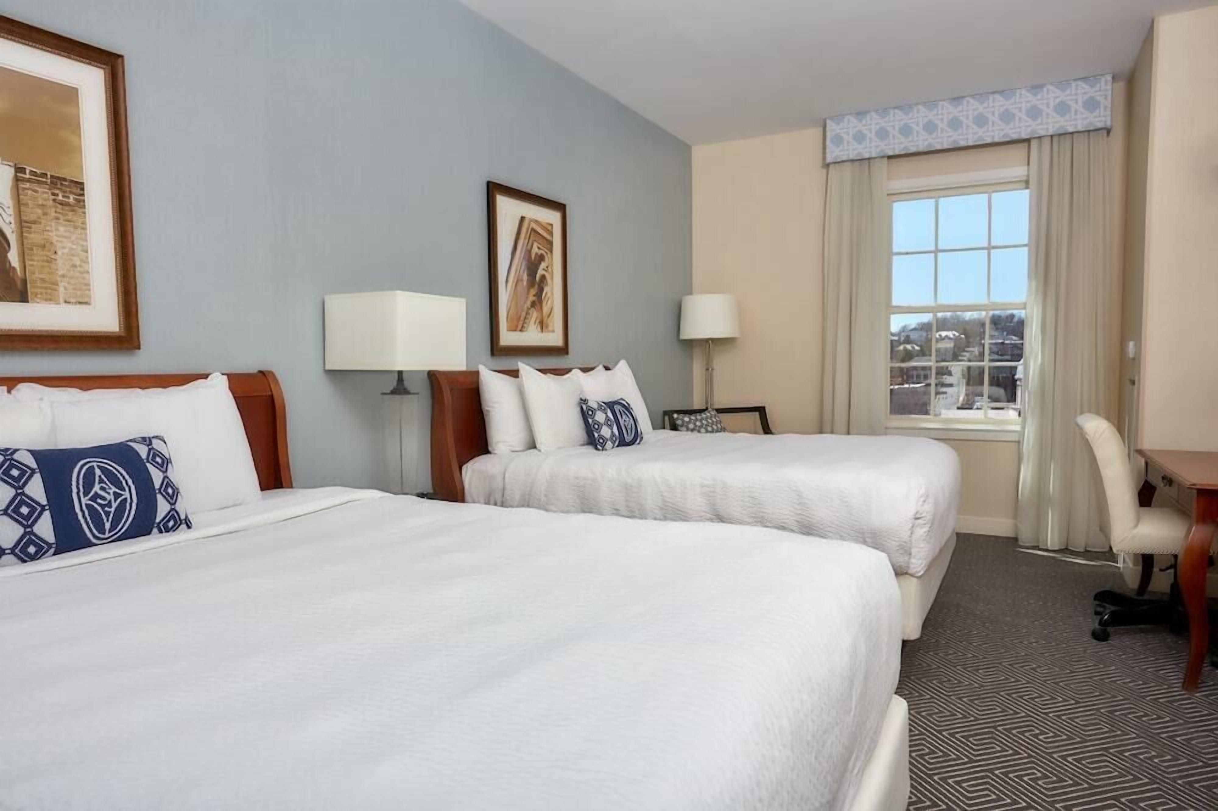Premium bedding, pillow-top beds, iron/ironing board, free WiFi
