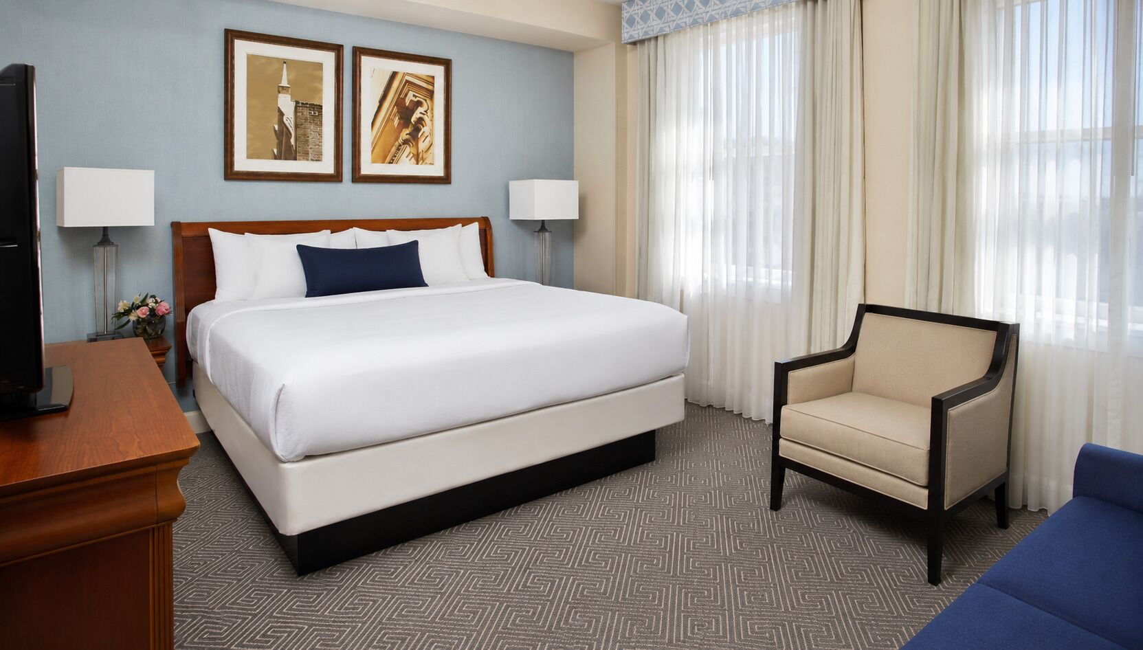 Ropa de cama de alta calidad y colchones con pillow-top 