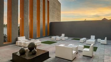 Espace banquet en plein air
