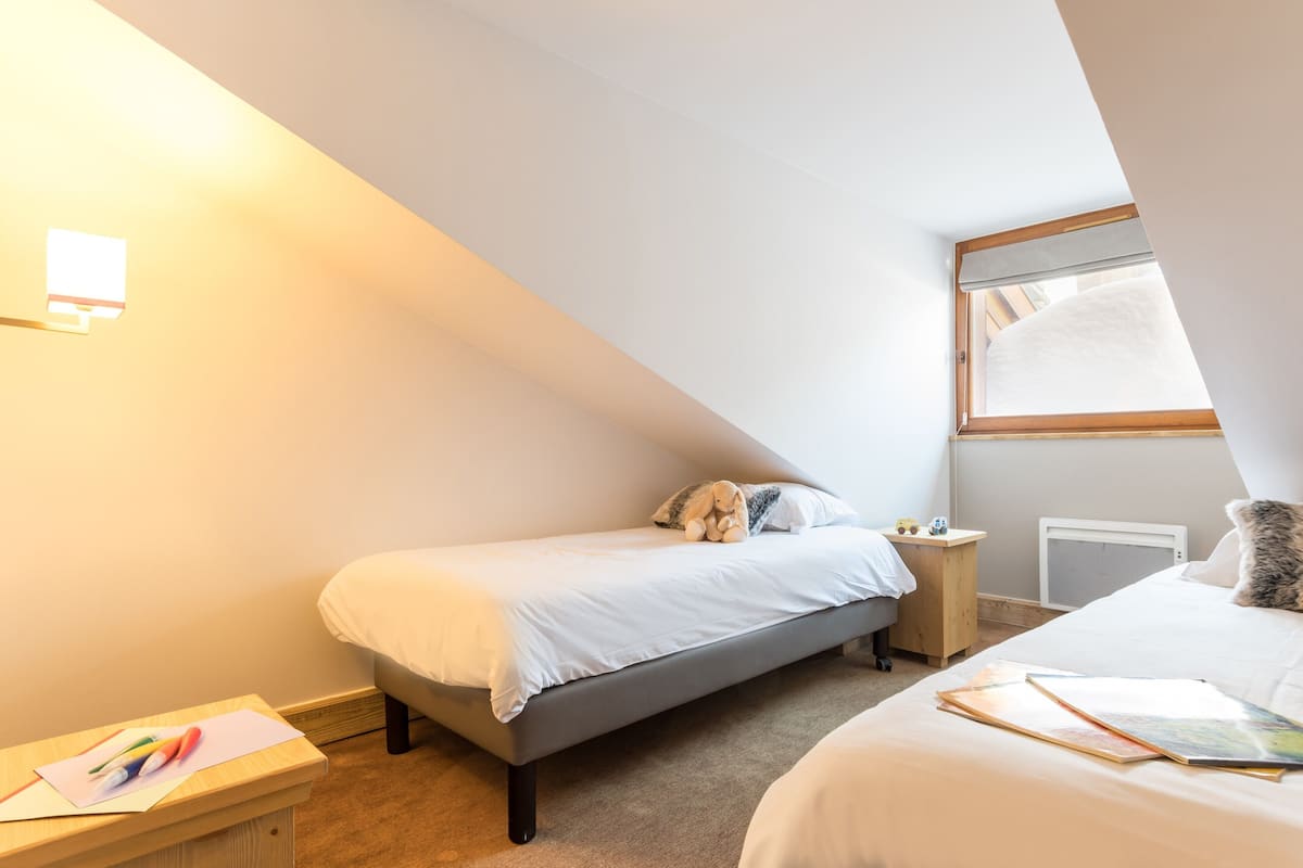 Appartement 4 personnes - 1 chambre | 1 habitación, caja de seguridad en la habitación y insonorización