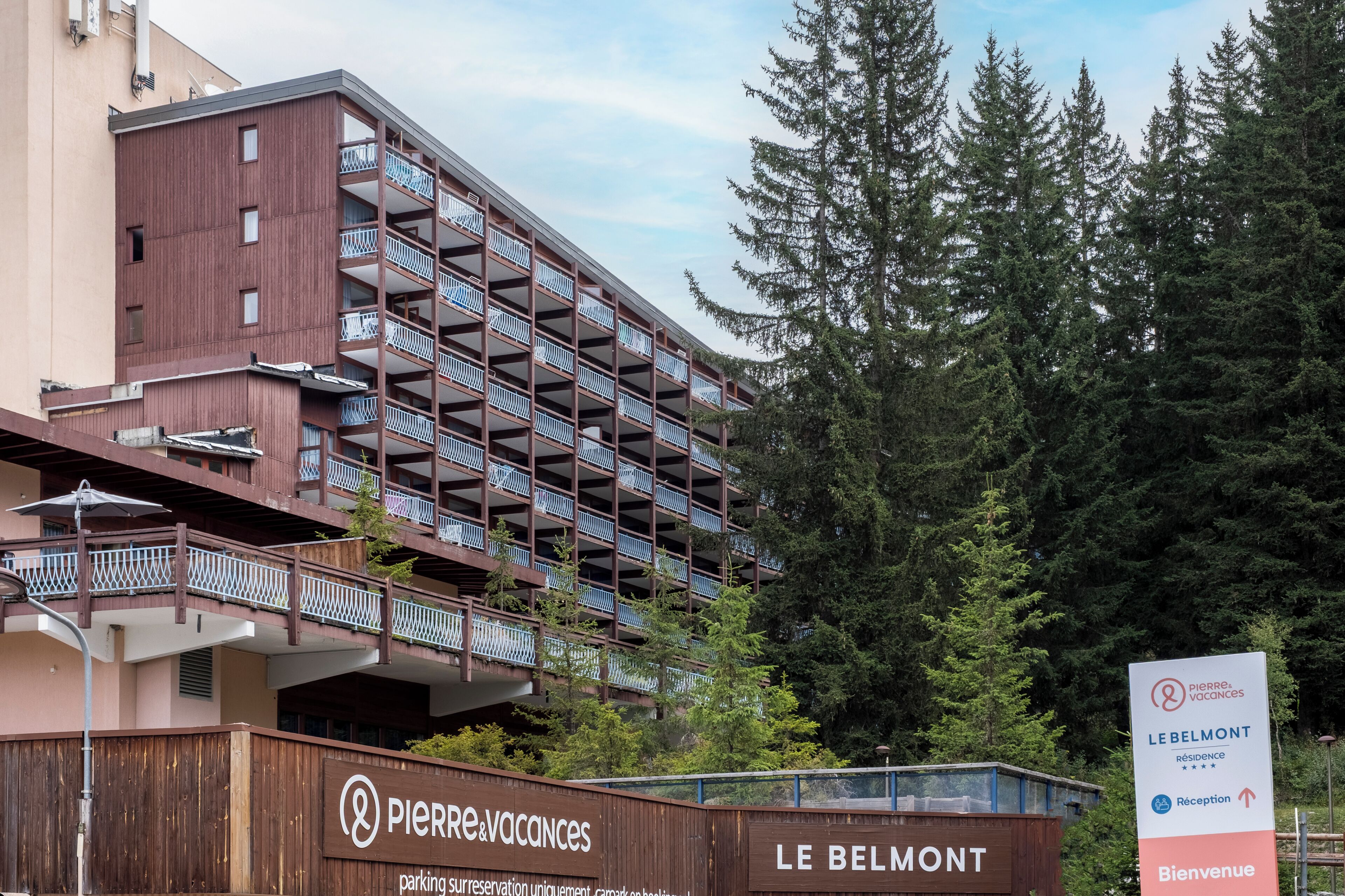 Façade de l’hébergement