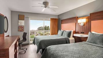 Desk, iron/ironing board, free cots/infant beds, free WiFi