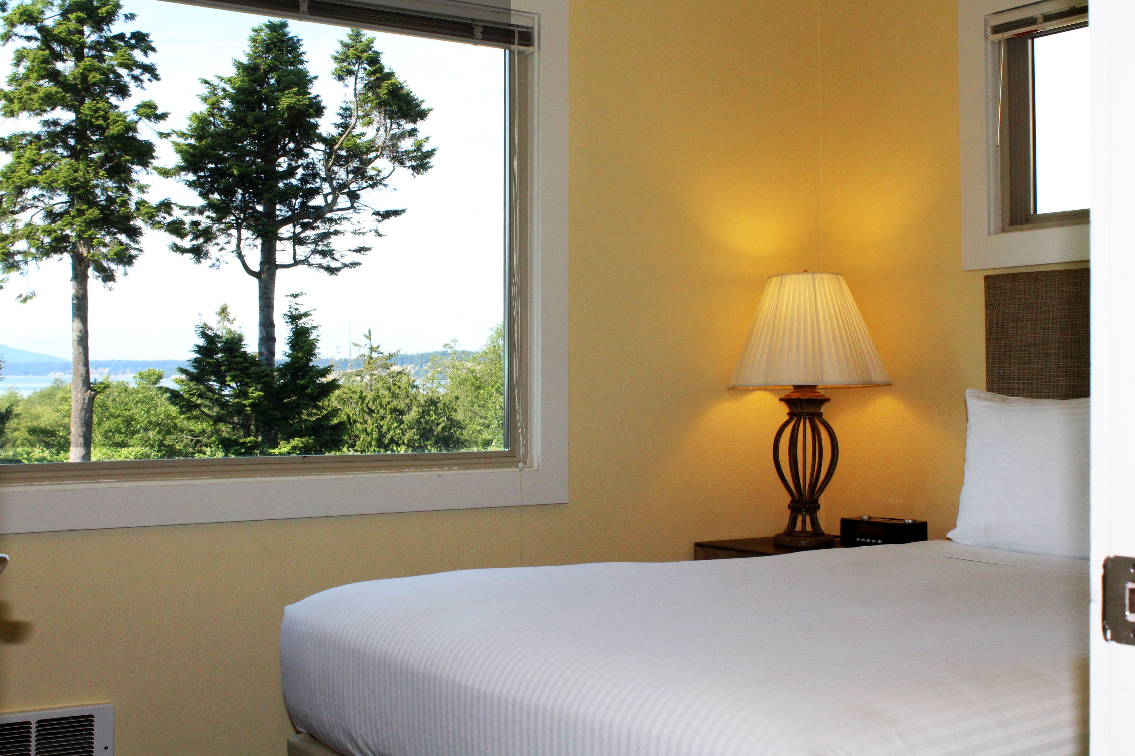 premium bedding, blackout curtains, iron/ironing board, free wifi