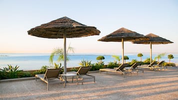 Accommodatie ligt op het strand