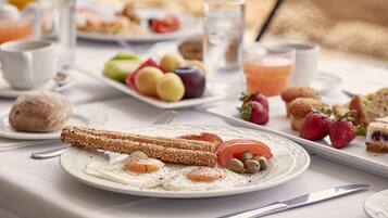 Dagelijks ontbijtbuffet inbegrepen