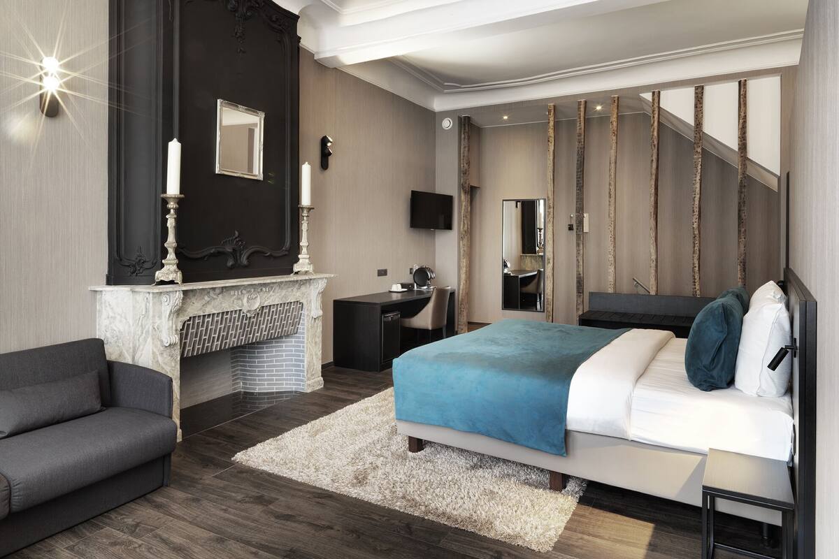 Ropa de cama hipoalergénica y minibar