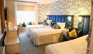 三人房 | 獨特設計、熨斗/熨衫板、免費 Wi-Fi、床單