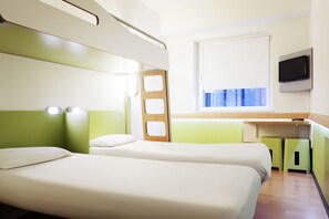 Shower, eco-friendly toiletries, hair dryer, towels