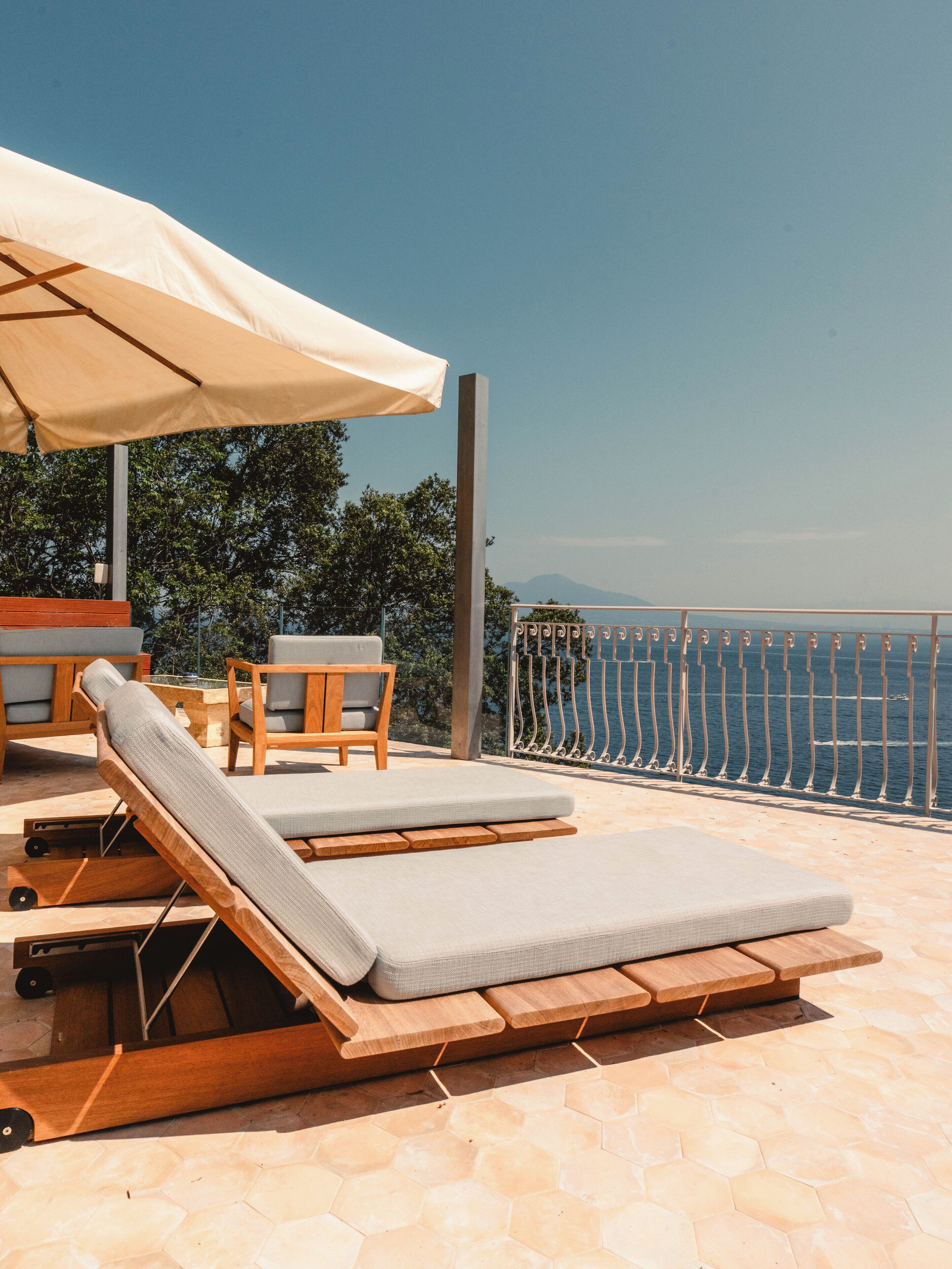 presidential suite, jetted tub, sea view | terrace/patio