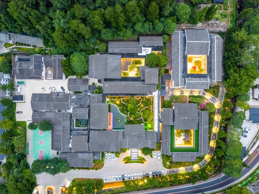 Aerial view