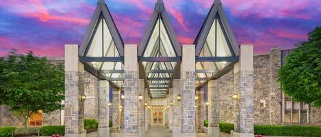 Fachada de la propiedad